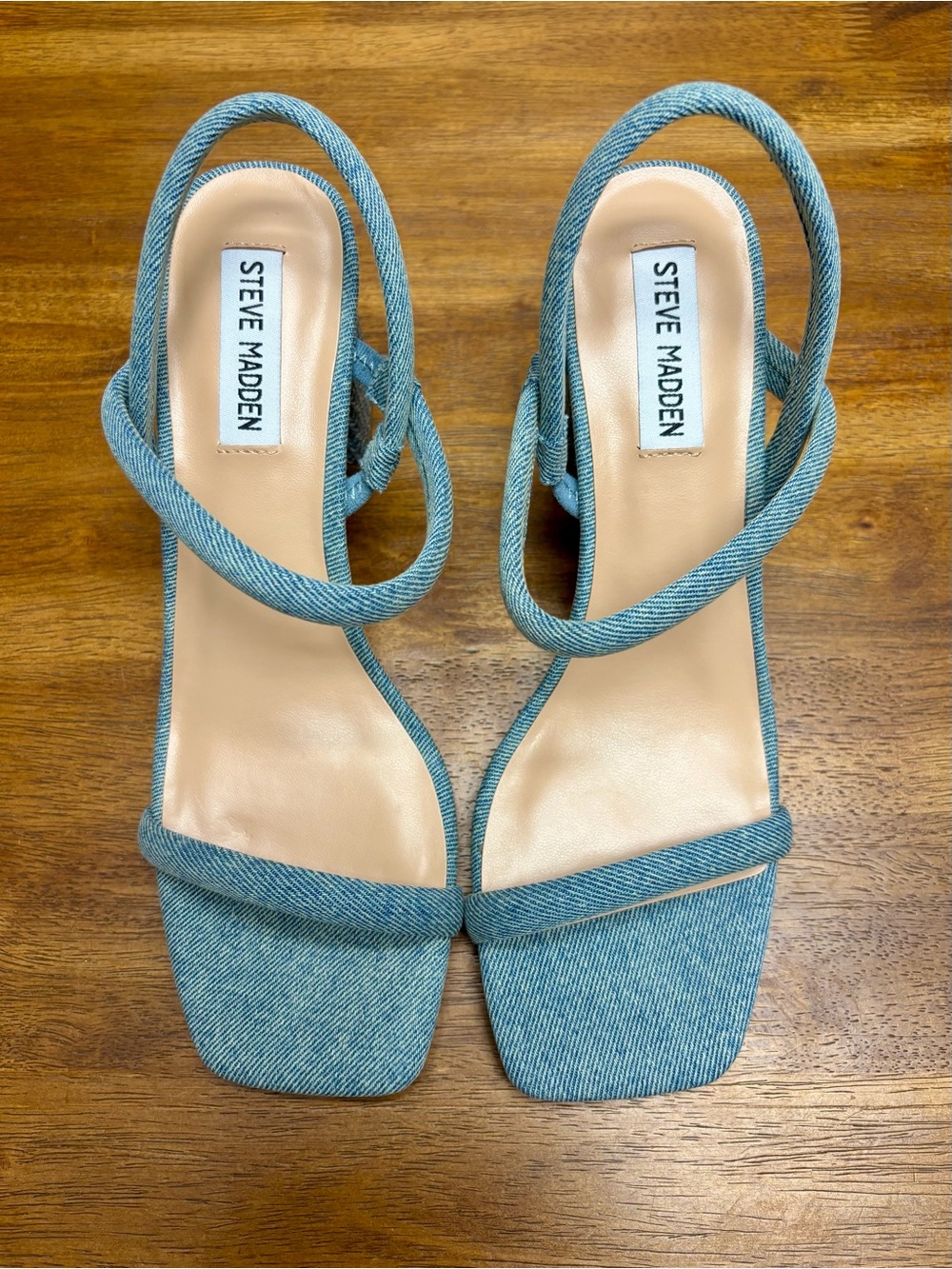 Steve Madden Carah Denim Heels
